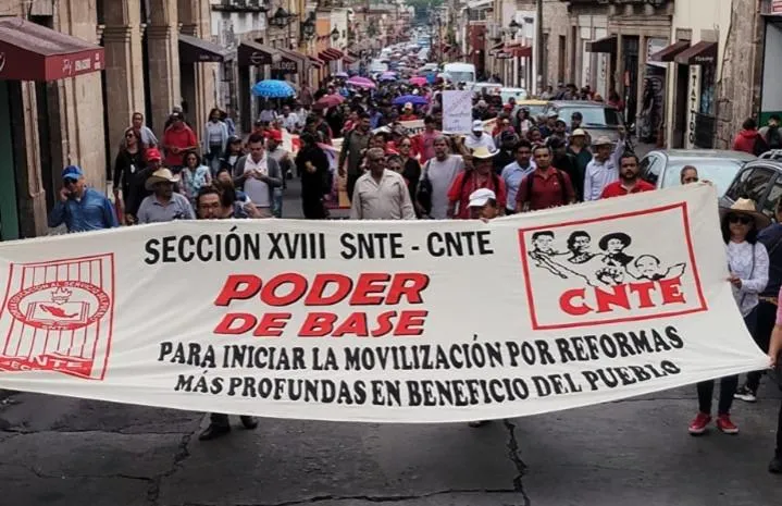 Se suma Poder de Base al paro indefinido magisterial del próximo 15 de mayo