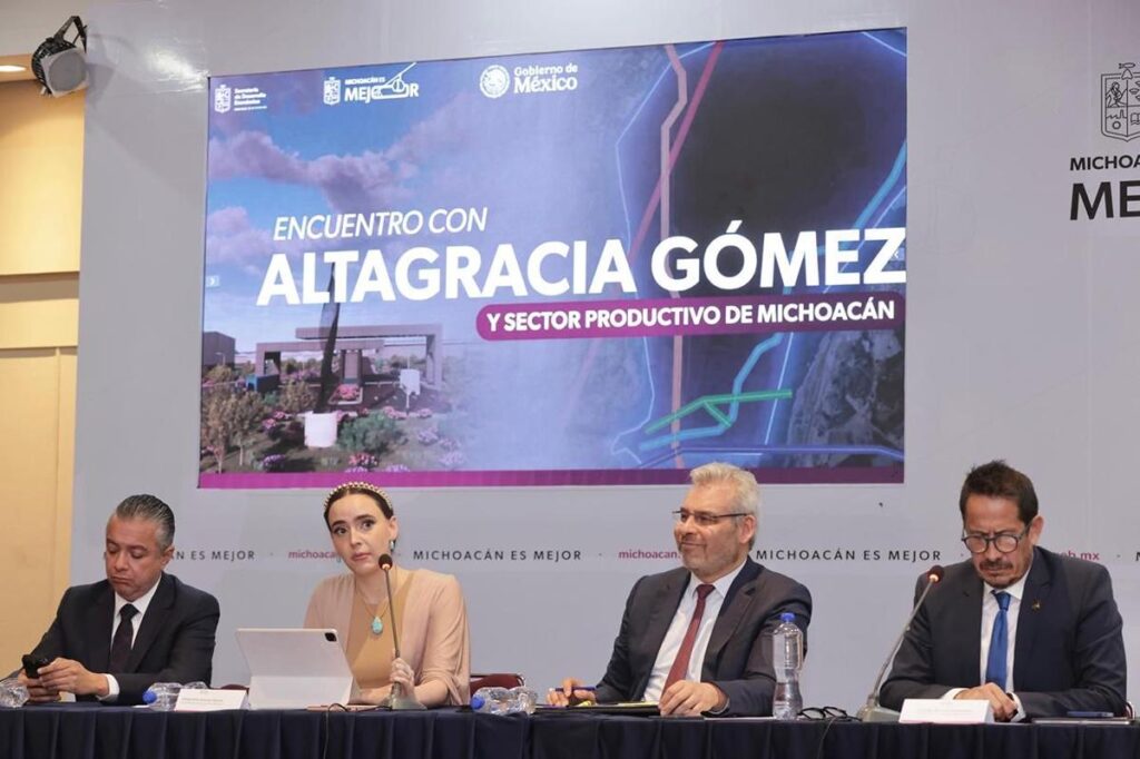 Sector empresarial y Bedolla se unen por polo de desarrollo para Morelia