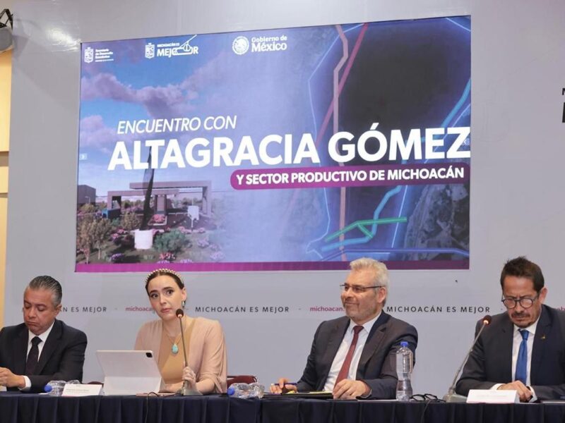Sector empresarial y Bedolla se unen por polo de desarrollo para Morelia