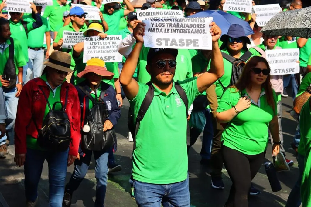 Sindicatos advierten "bloqueo total" en Morelia para la próxima semana