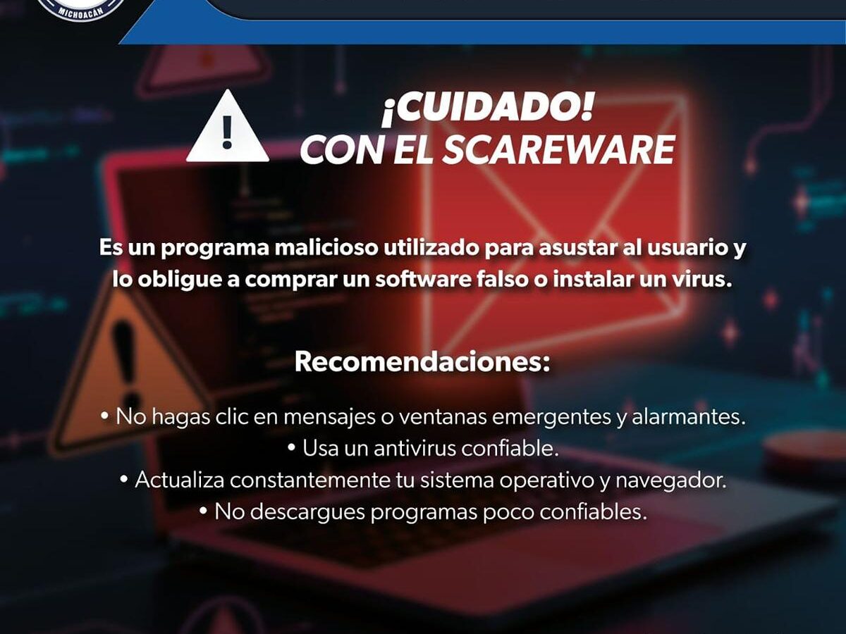 SSP alerta sobre software Intimidatorio que infecta tu computadora