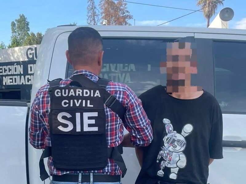 SSP captura a presunto implicado en 11 robos a tiendas de autoservicio, en Morelia