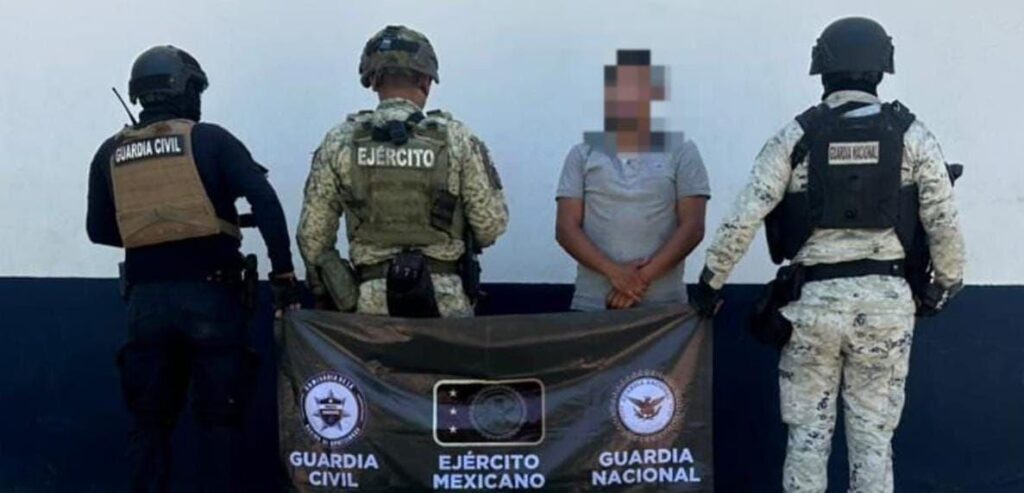 SSP detiene a hombre en plantío de mariguana