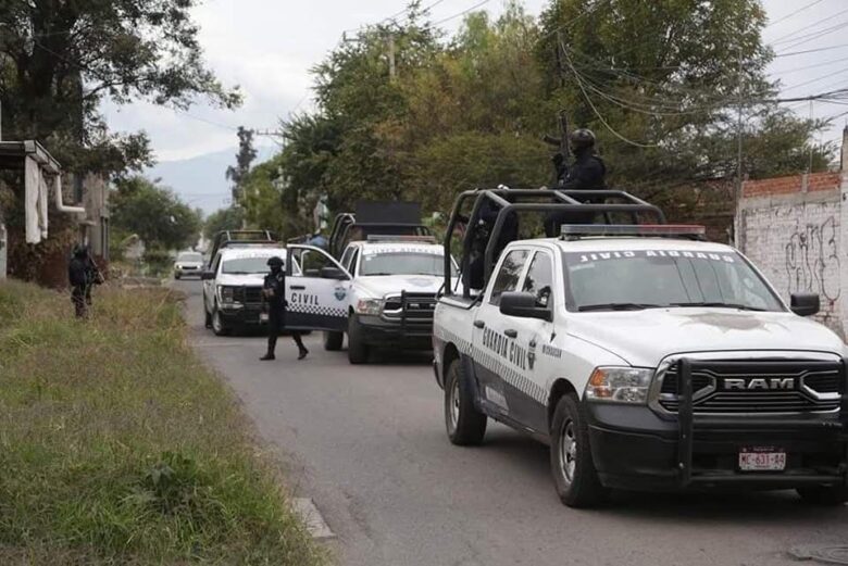 SSP detiene a hombre en portación de tres armas de fuego hechizas en Morelia