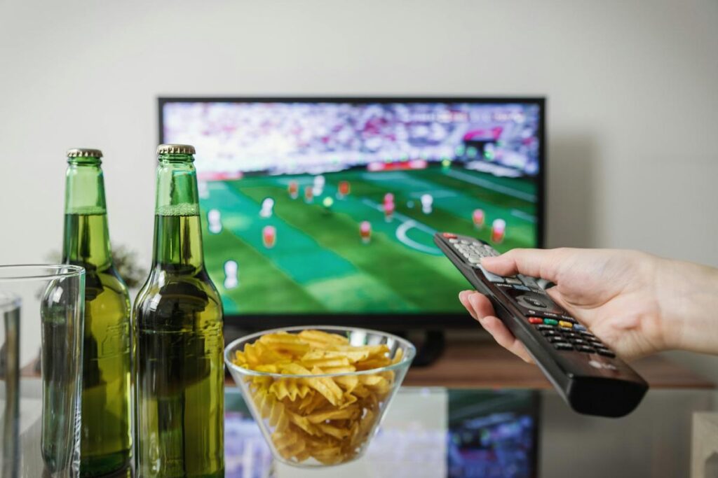 Transmisión en vivo de partido de futbol
