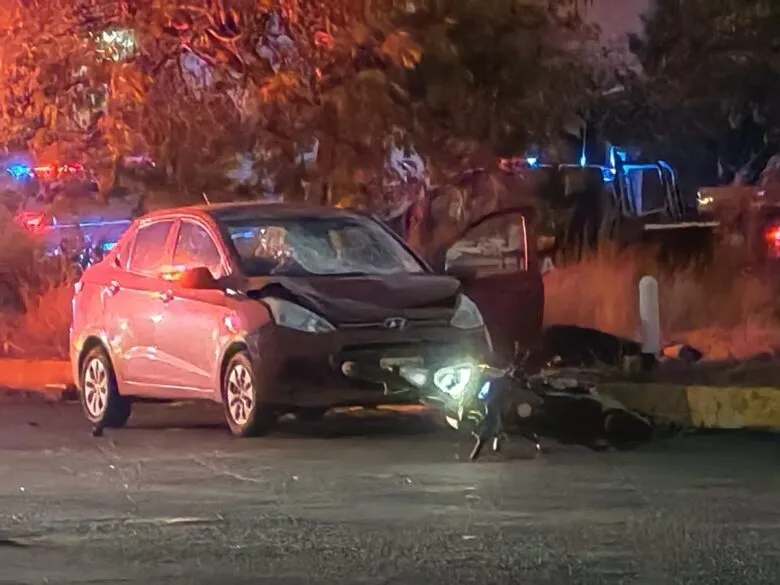 Tras choque, tres lesionados en Morelia esta noche