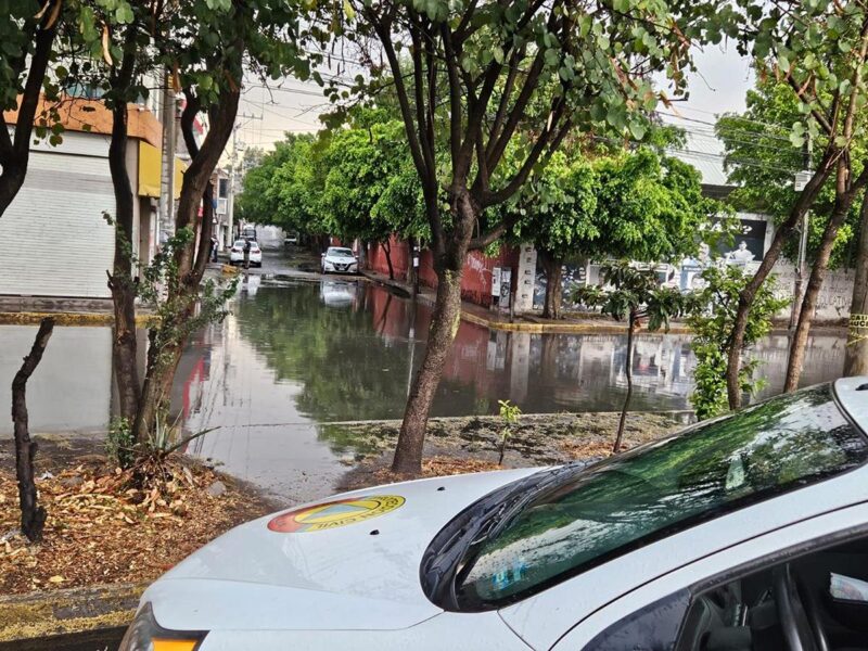 Tromba en Morelia inaugura temporada de lluvias 2025; reportan encharcamientos