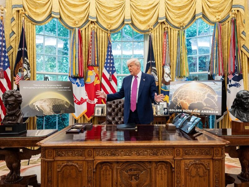 Trump anuncia la construcción del “Domo Dorado”, un sistema de defensa antimisiles