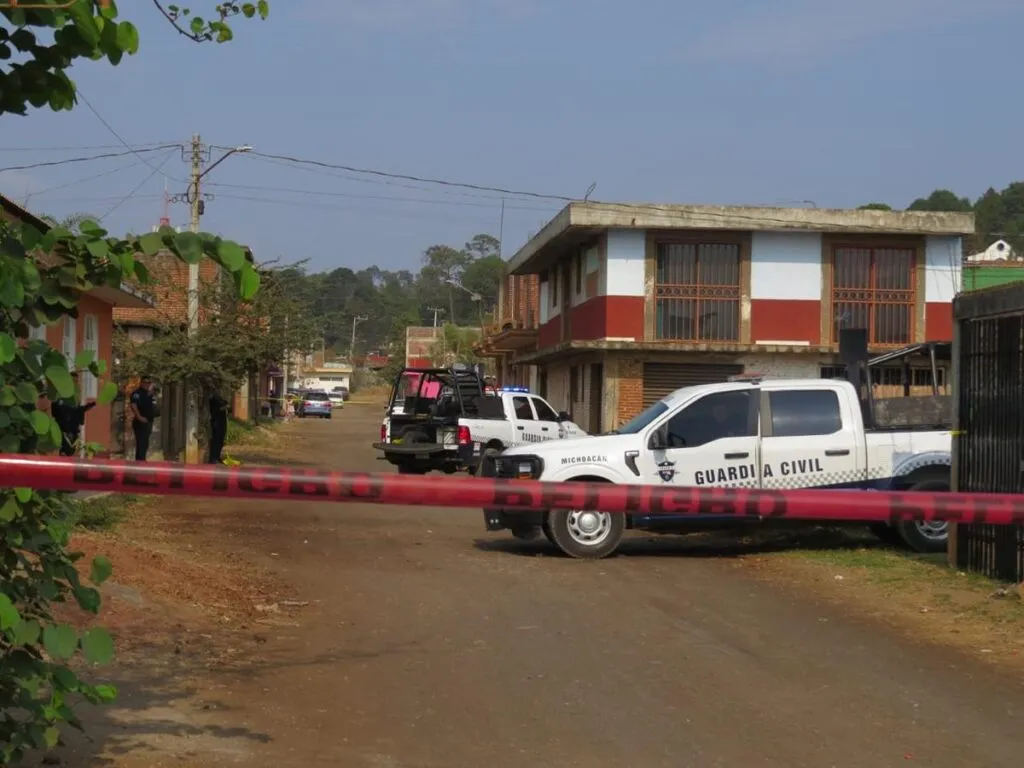 Ubicación de asesinato a transeunte en Uruapan