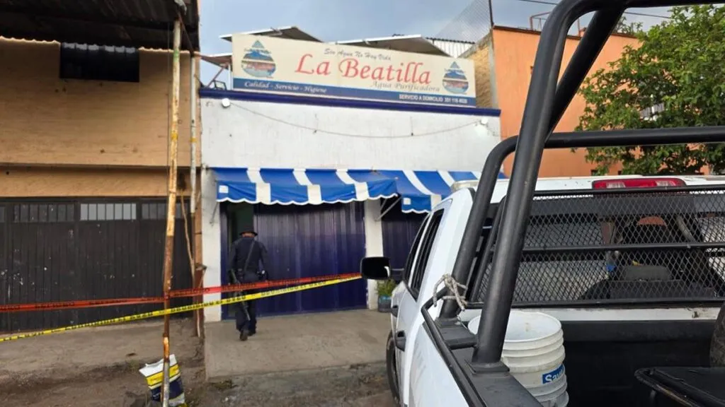 Ubicación de asesinato en purificadora de zamora