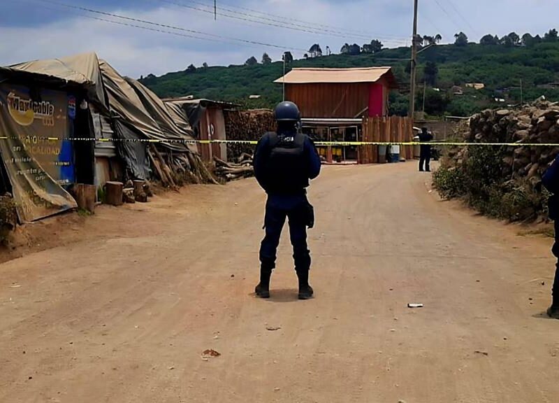 Ubicación en Turicato donde empistolado balea a un hombre