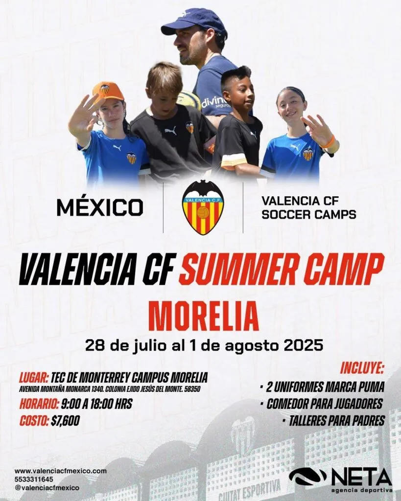 Valencia CF regresa a Morelia este verano