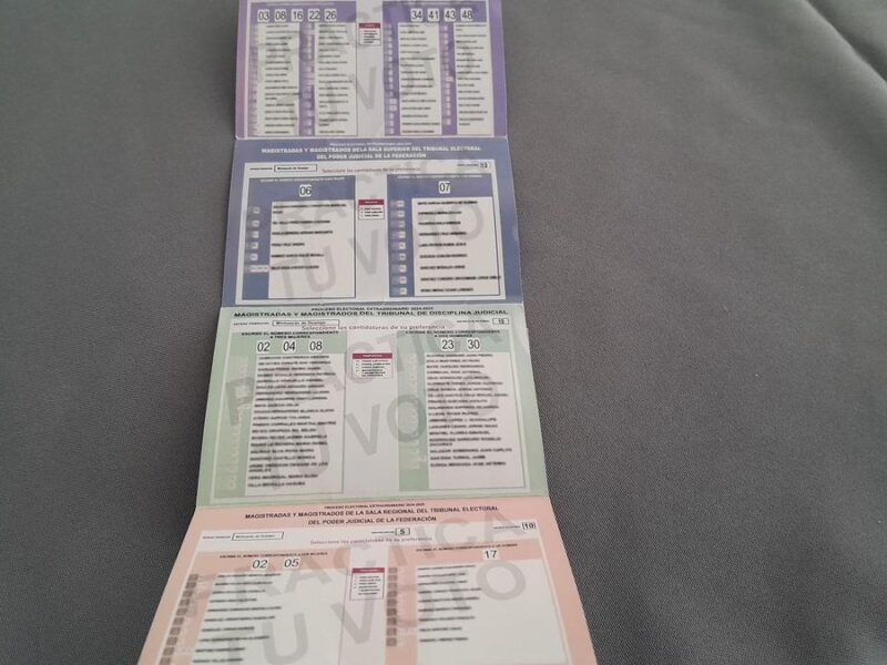 Votantes sí podrán echar mano de “acordeones” en casillas