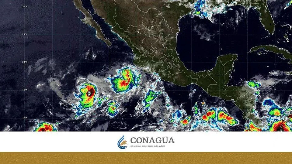 Activan alerta en Michoacán, Jalisco y Colima por huracán "Bárbara"