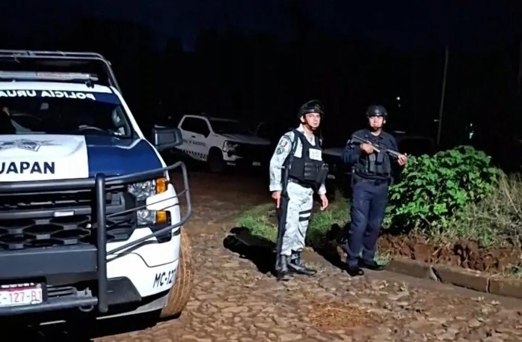 activan operativo tras enfrentamientos en Uruapan