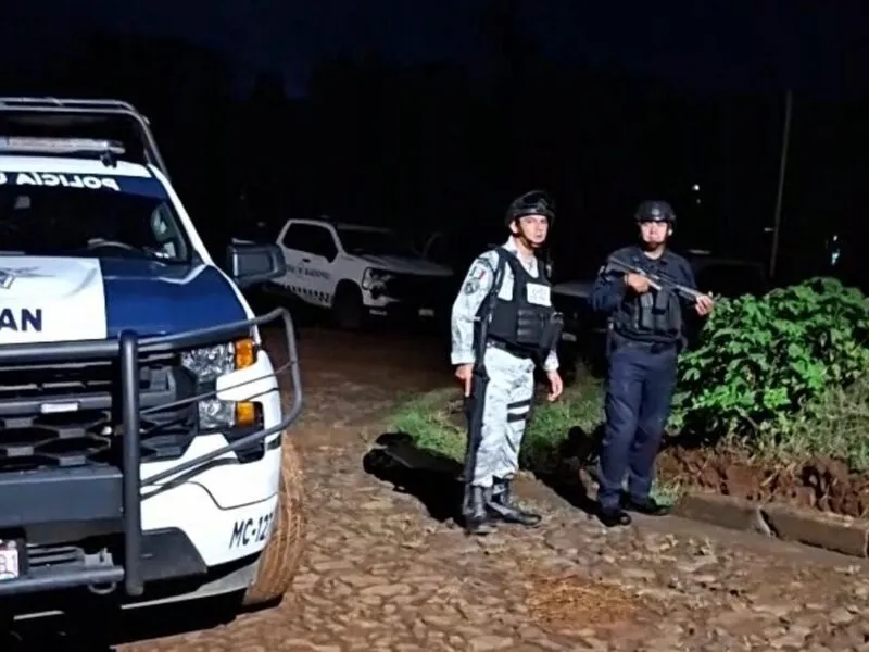 activan operativo tras enfrentamientos en Uruapan