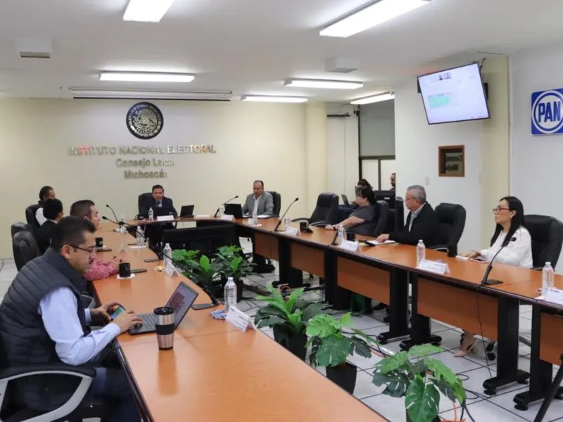 Al 100% en Michoacán computo en INE de elecciones para seis cargos en contienda judicial