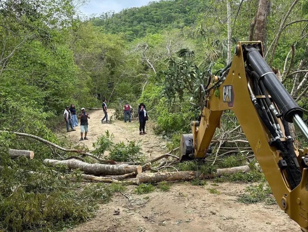 Al menos 200 familias de Oaxaca piden apoyo tras devastación del huracán ‘Erick’-1