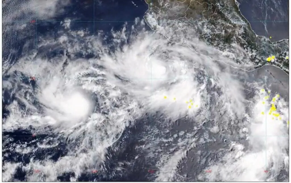¡Alerta en el Pacífico! Se forma tormenta tropical Cosme