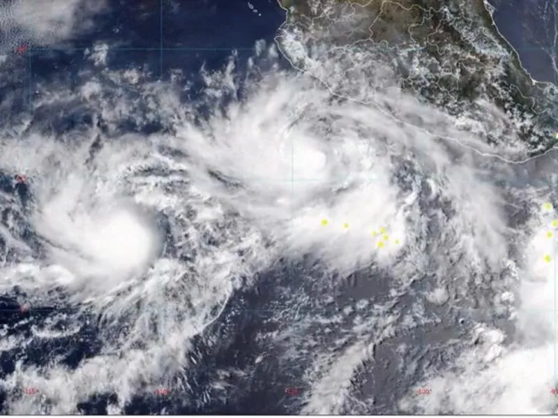 ¡Alerta en el Pacífico! Se forma tormenta tropical Cosme