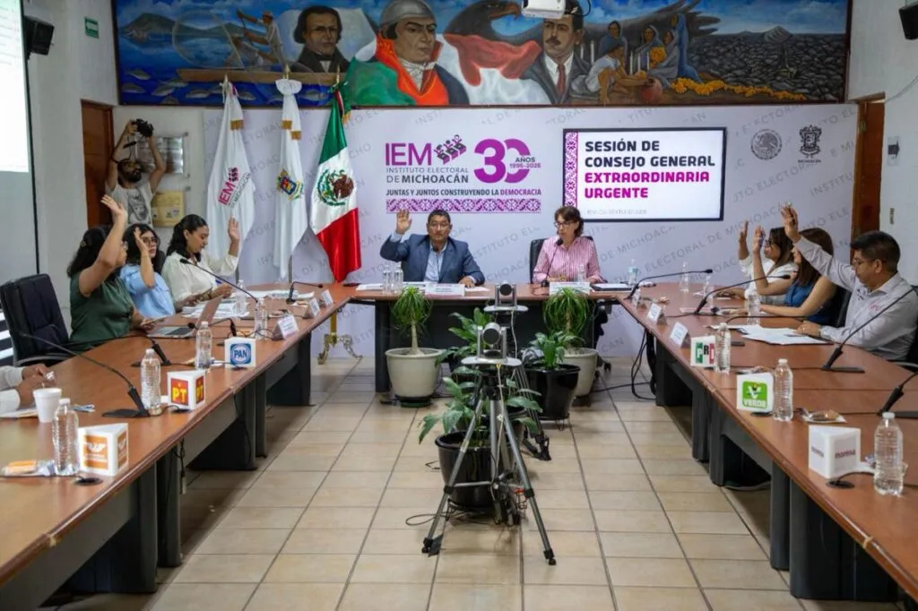 Aprobó IEM los lineamientos para la integración de los expedientes de la elección del Poder Judicial local