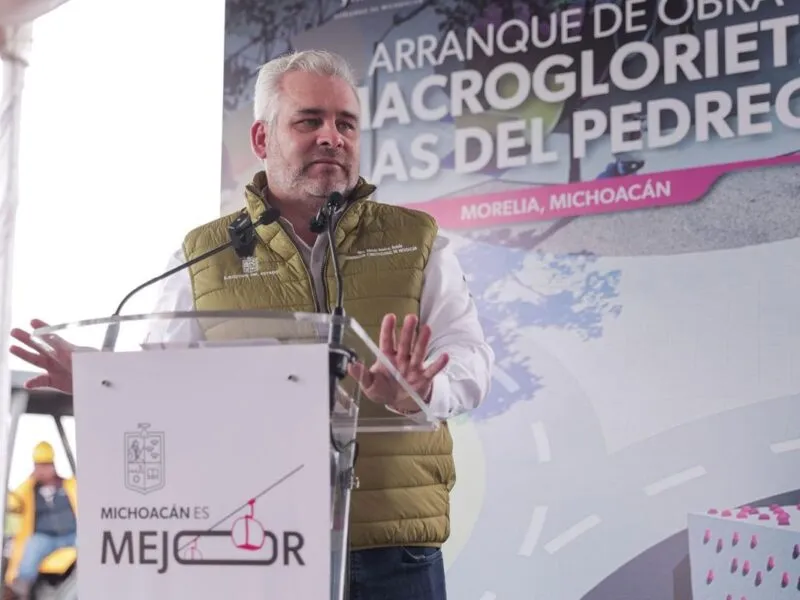 Arranca Bedolla construcción de parque en macroglorieta de Villas del Pedregal