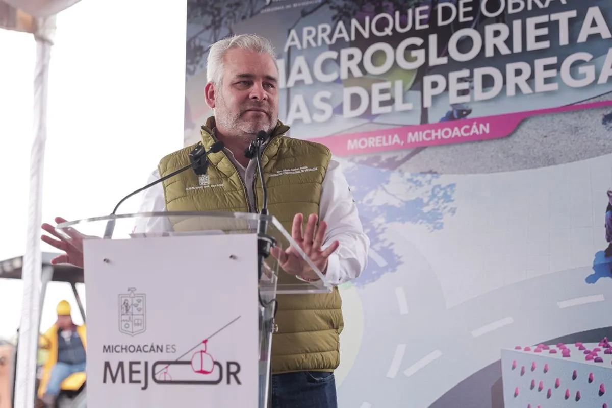 Arranca Bedolla construcción de parque en macroglorieta de Villas del Pedregal