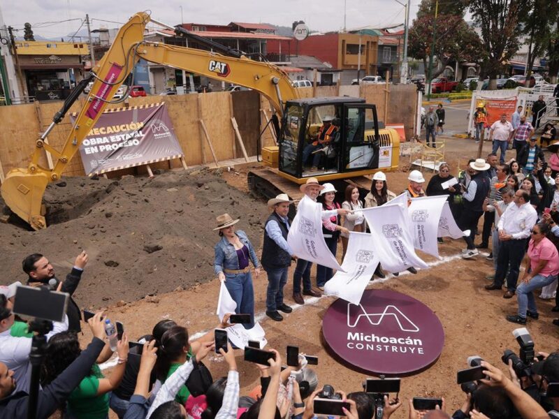 Arranca Bedolla construcción del DIF Uruapan con inversión estatal