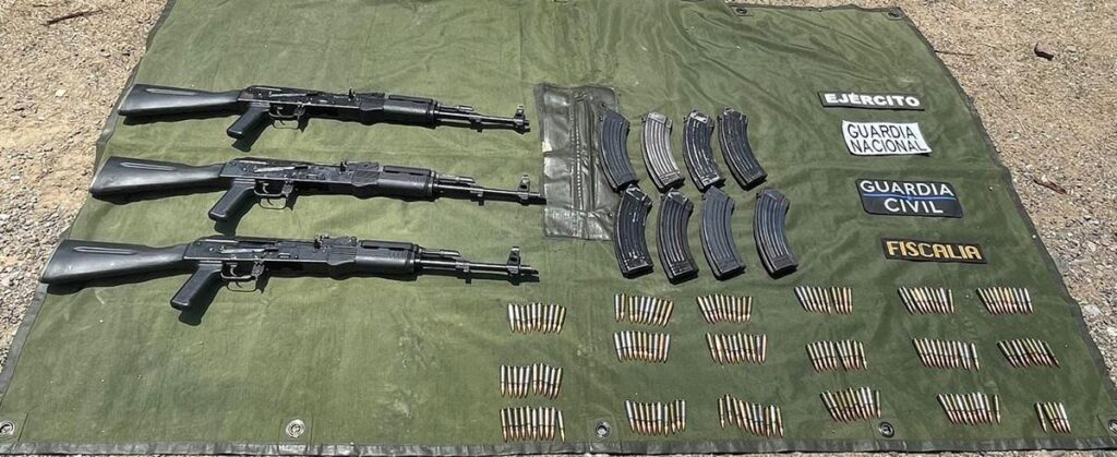 Aseguradas 3 armas largas en San Lucas: SSP