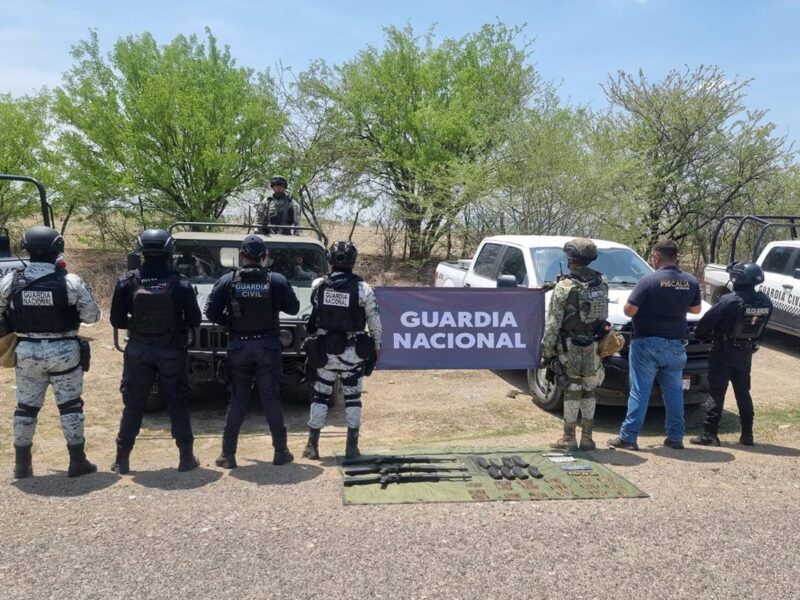 Aseguradas 3 armas largas y 175 municiones en San Lucas: SSP