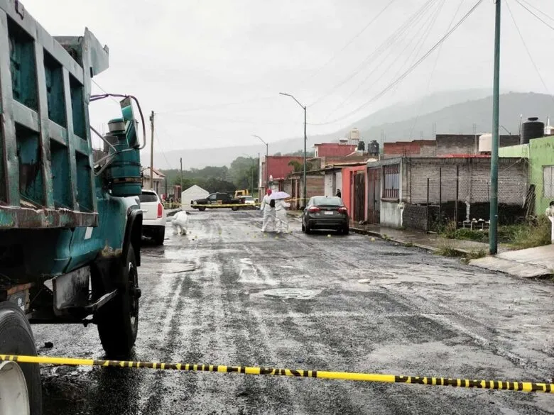 Asesinan a un hombre en Villas de la Loma en Morelia