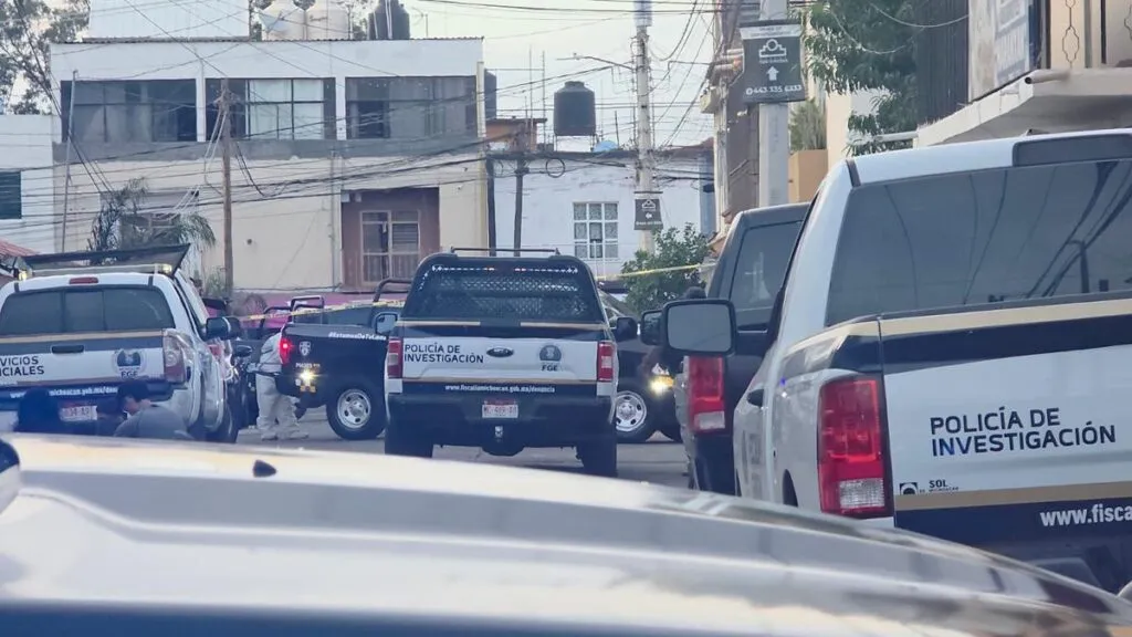 Asesinato de un hombre en la Félix Ireta de Morelia-1