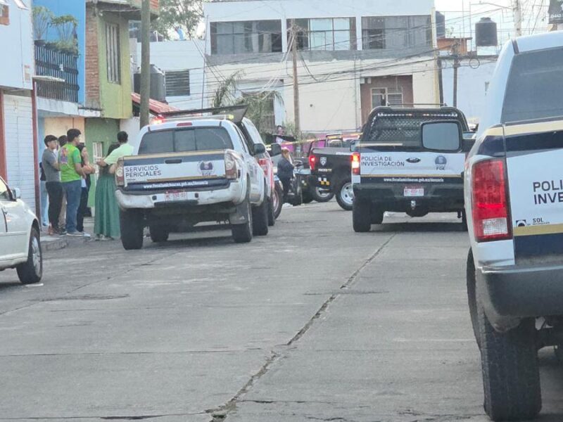 Asesinato de un hombre en la Félix Ireta de Morelia