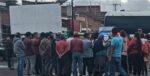 Bloquean la Quiroga-Zacapu a la altura de Santa Fe de la Laguna; exigen liberación de comuneros