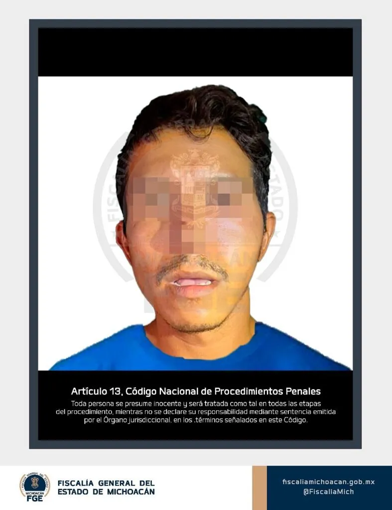 Capturan a "El Tilico"; señalado de participar aparentemente en un feminicidio