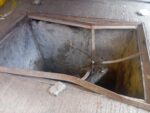Colapsan drenajes recién rehabilitados en camellones del auditorio de Morelia