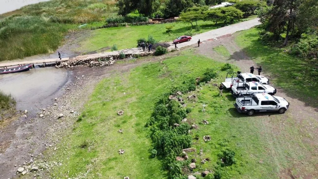 Con drones y lanchas, SSP vigila el lago de Pátzcuaro-3