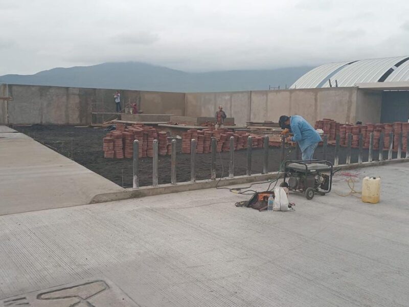 Construcción de nueva escuela en villas del pedregal