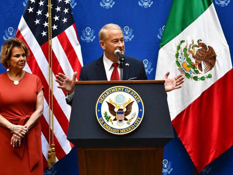 Coordinación México-EU, vital para frenar tráfico de fentanilo: embajador