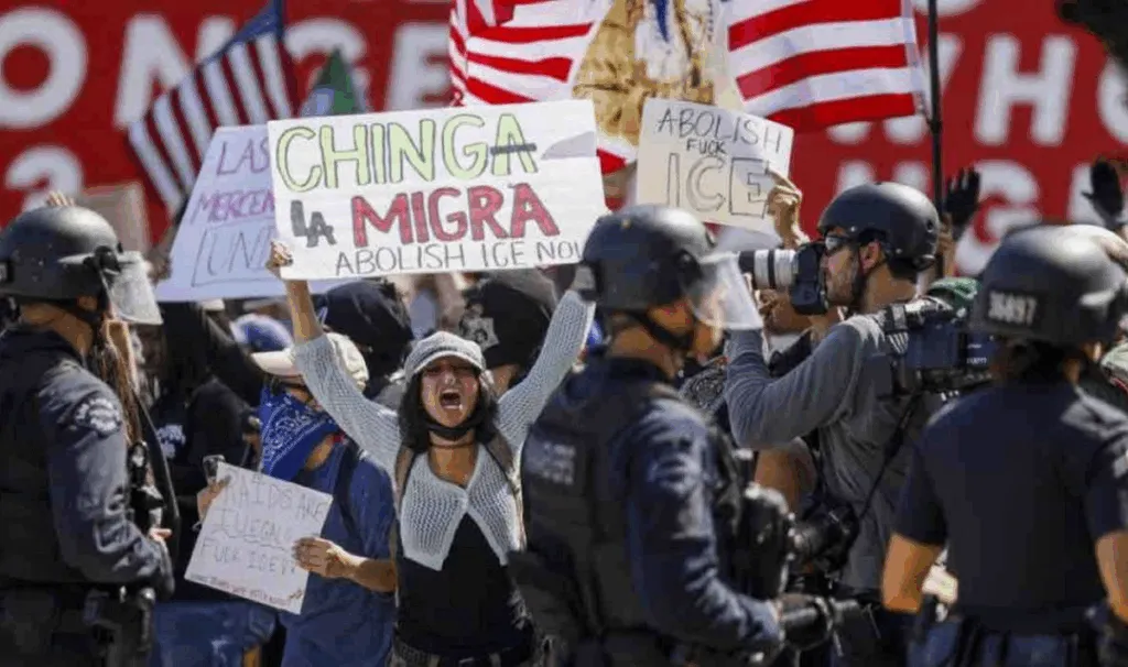 Crece tensión en Los Ángeles tras toque de queda por manifestaciones contra las políticas antiinmigrantes de Trump