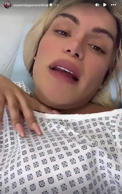 ¡De emergencia al hospital! Wendy Guevara revela su estado de salud tras fuerte malestar-1