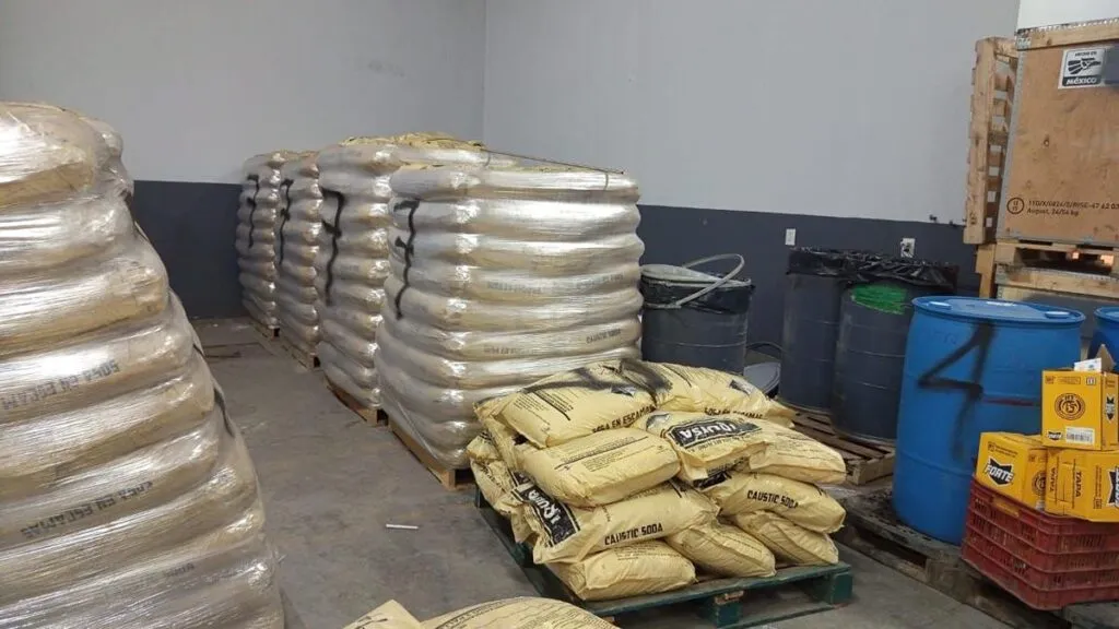decomisan 42 toneladas de metanfetamina en Michoacán