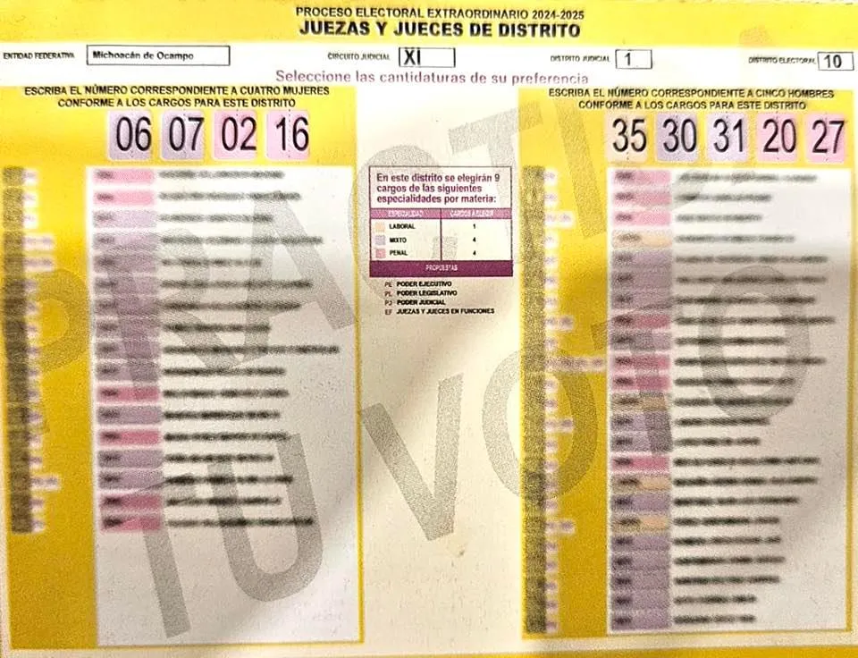 Denuncia juez federal Sergio Santamaría manipulación en elección judicial 1