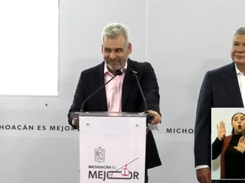 Descarta Bedolla incidentes graves en elección judicial en Michoacán