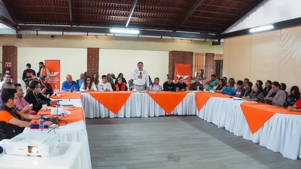 Desde Uruapan, Víctor Manríquez reafirma que Movimiento Ciudadano es la fuerza política que más crece-2