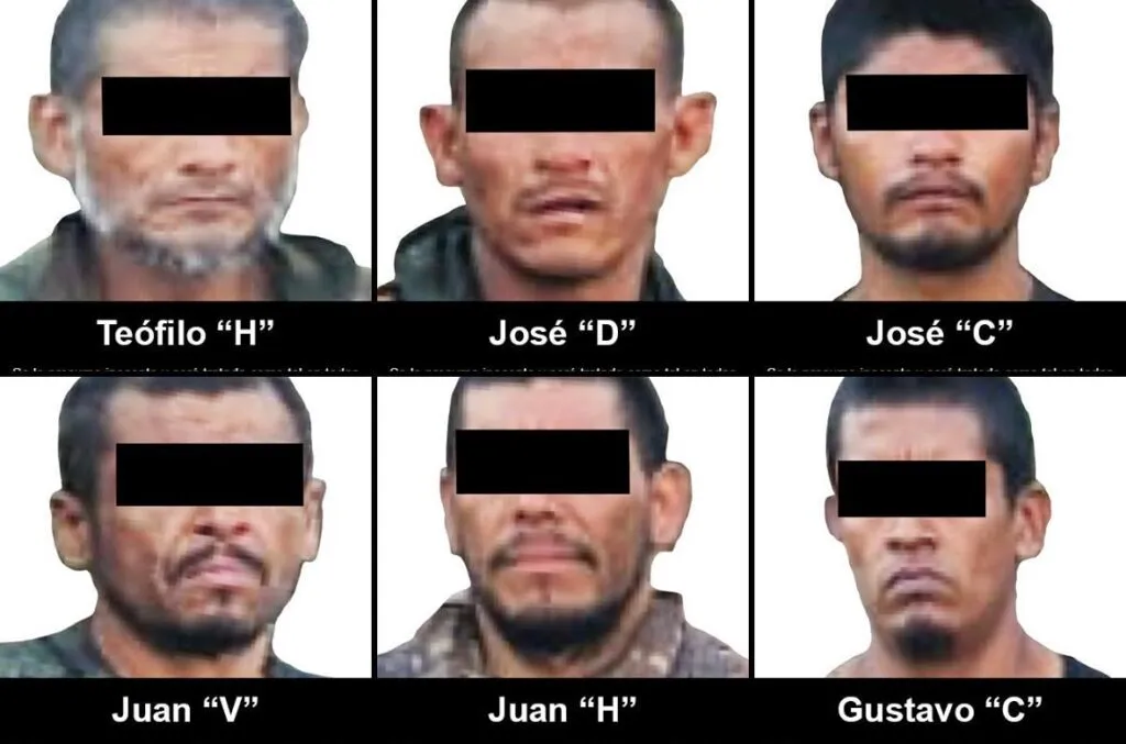 Detención seis presuntos integrantes del CJNG en Michoacán-1