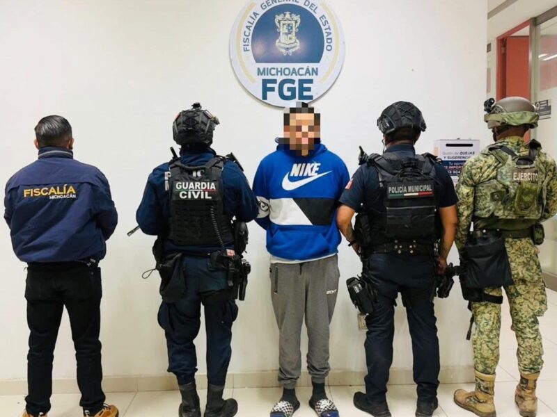 Detenido con orden de aprehensión por homicidio calificado