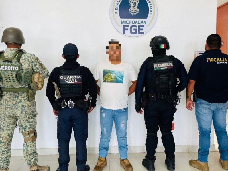 Detenido un hombre en Jacona por homicidio y lesiones calificadas: SSP