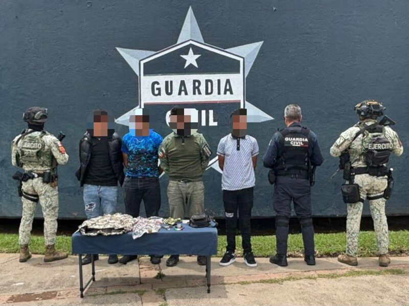 Detienen en Morelia a hombre que portaba prendas de uso exclusivo del Ejército