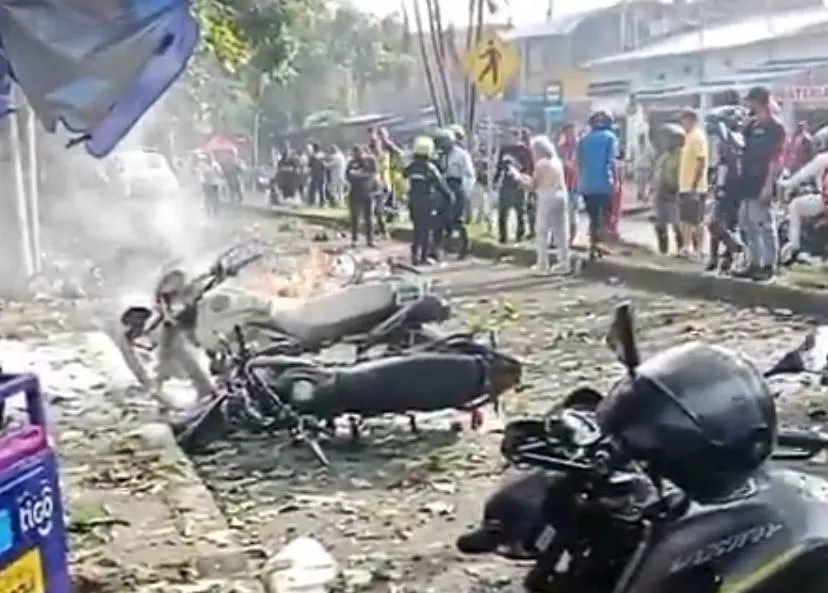Detonan explosivos en Cali y otras localidades de Colombia